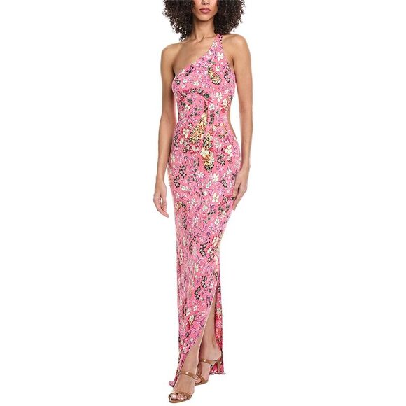 Etro WomensPrinted Yogi Maxi Dress Pink